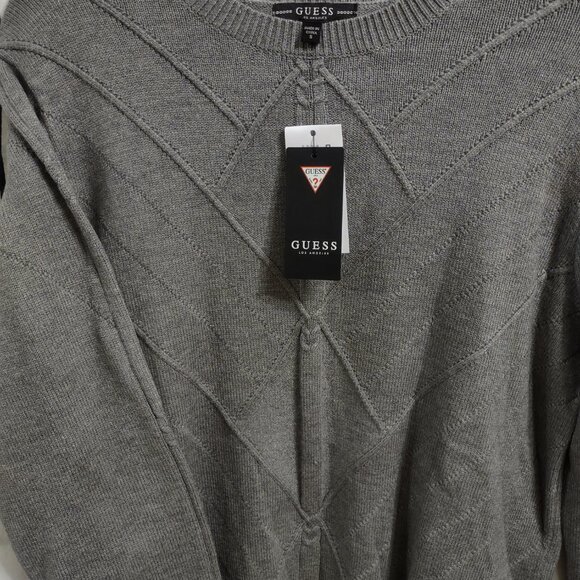 Guess Grey NWT Men’s S Sweater - Picture 3 of 12